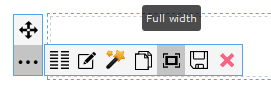 row fullwidth toolbar