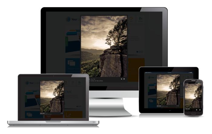 Responsive Design Mediabox CK 700